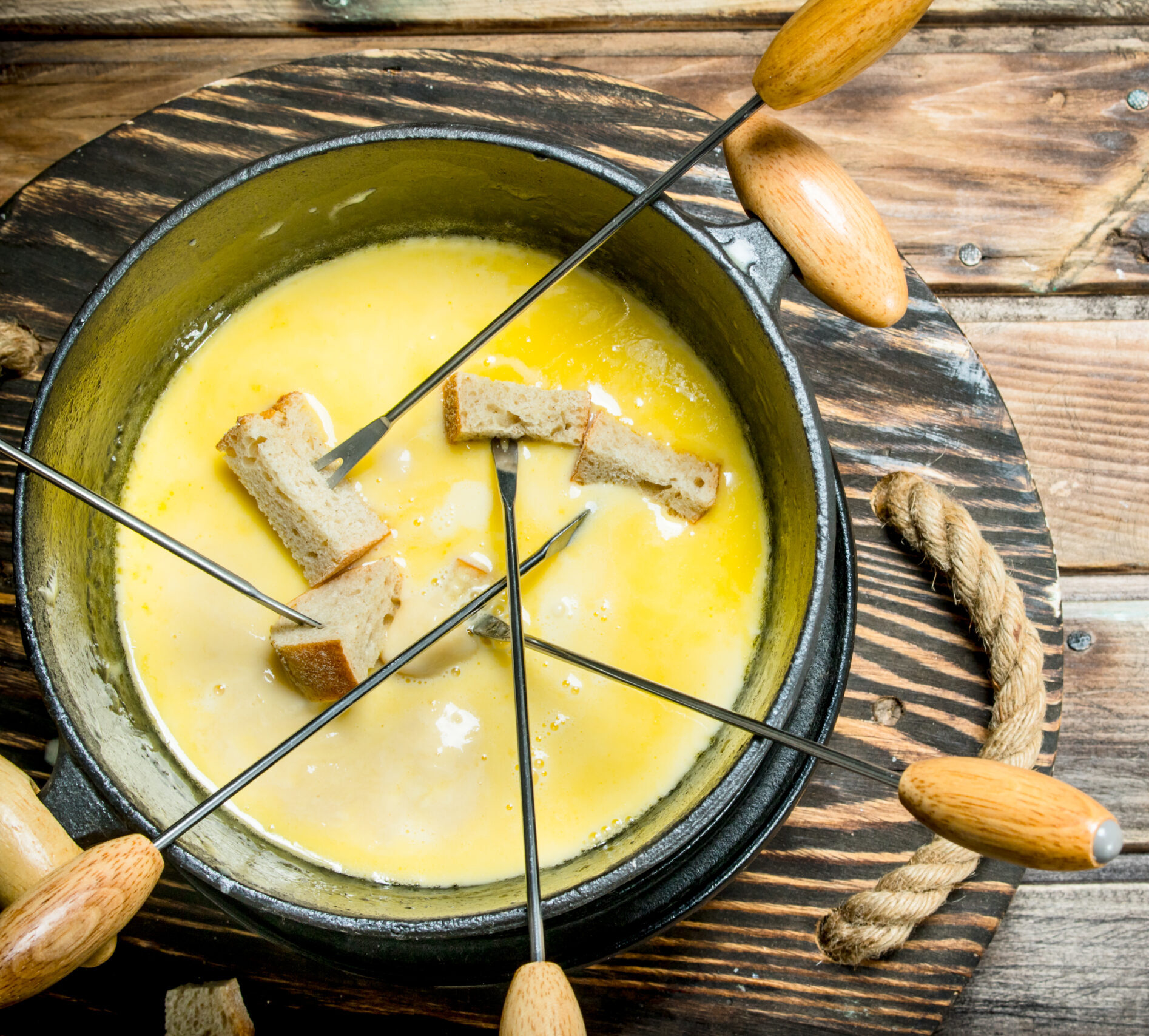Fondue de Queijo Leve De bem com a Comida