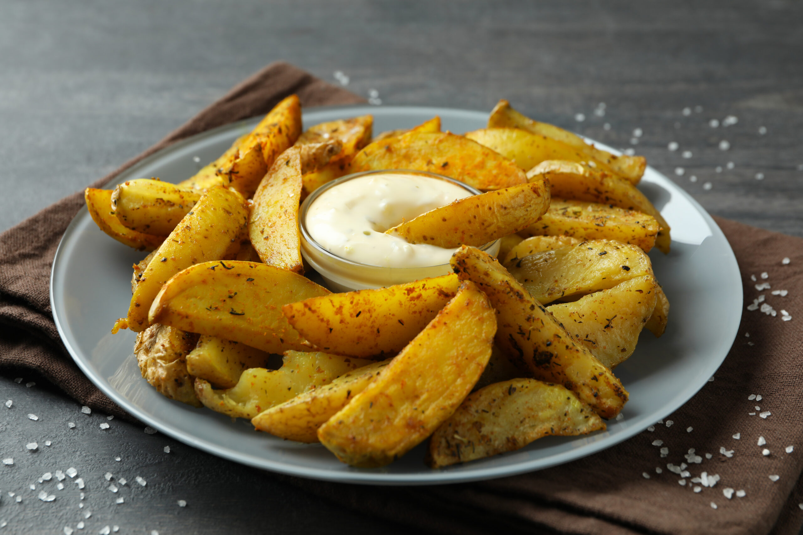 Como Assar Batata Na Air Fryer Batata Rústica na Air Fryer - De bem com a Comida