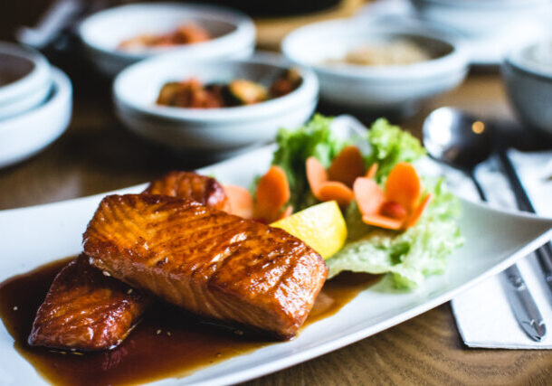 Salmão ao Molho Shoyu